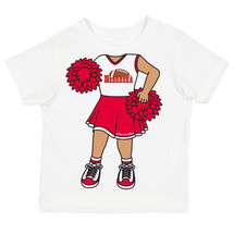 Heads Up! Cheerleader Baby/Toddler T-Shirt for Nebraska Football Fans