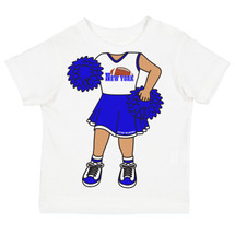 Heads Up! Cheerleader Baby/Toddler T-Shirt for New York Blue Football Fans