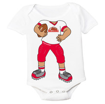 Heads Up! Football Player Baby Bodysuit for Oklahoma Football Fans
