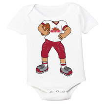 Heads Up! Football Player Baby Bodysuit for San Francisco Football Fans