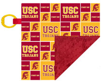 USC Trojans Baby/Toddler Minky Lovey
