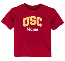 USC Trojans Personalized Team Color Baby/Toddler T-Shirt