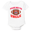 Ohio State Buckeyes Officially Licensed 100% Cotton Pass Me To Daddy Baby Bodysuit Bodysuit