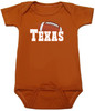 Texas 100% Cotton LOGO Bodysuit and Chalk Art Bodysuit - 2 Pack