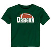 Cotton Chalk Art T-Shirt and LOGO T-Shirt for Oregon Football Fans - 2 Pack