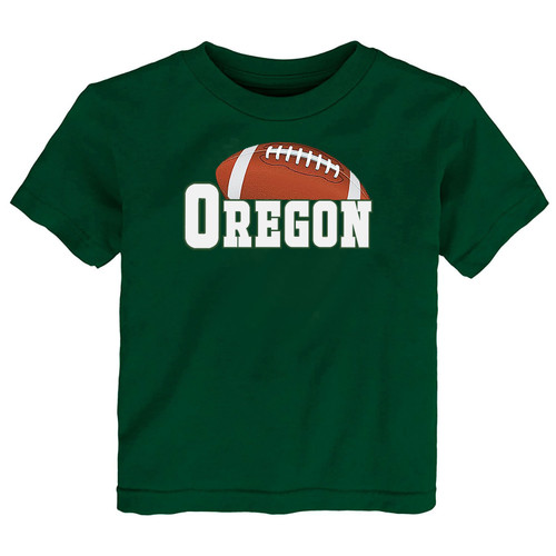 Cotton Chalk Art T-Shirt and LOGO T-Shirt for Oregon Football Fans - 2 Pack