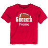 Football LOGO Personalized Baby/Toddler T-Shirt for Georgia Fans