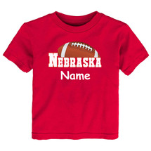 Nebraska Football Personalized LOGO Baby/Toddler T-Shirt