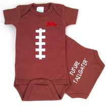 Mississippi Ole Miss Rebels Future Tailgater Football Baby Onesie