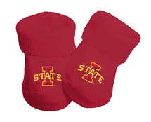 Iowa State Cyclones Baby Toe Booties