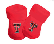 Texas Tech Red Raiders Baby Toe Booties
