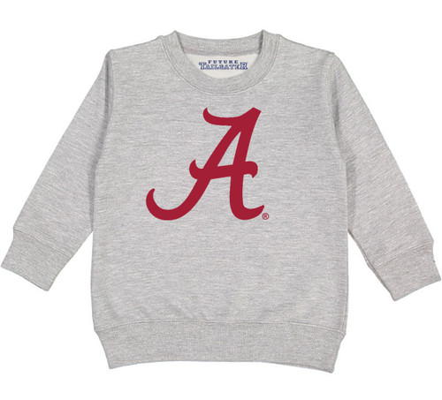 Alabama Crimson Tide LOGO Crewneck Fleece Sweatshirt