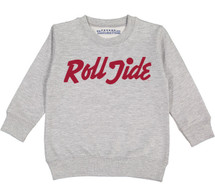 Alabama Crimson Tide ROLL TIDE Crewneck Fleece Sweatshirt