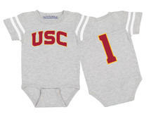 USC Trojans Football Jersey Baby Bodysuit