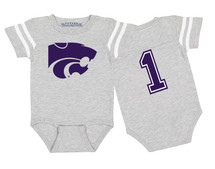Kansas State Wildcats Football Jersey Baby Baby Bodysuit
