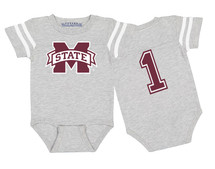 Mississippi State Bulldogs Football Jersey Baby Bodysuit