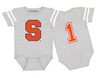Syracuse Orange Football Jersey Baby Bodysuit