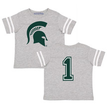 Michigan State Spartans Football Jersey Baby Tee