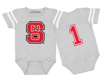NC State Wolfpack Football Jersey Baby Bodysuit