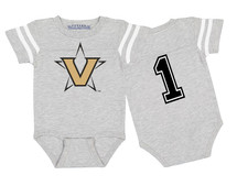 Vanderbilt Commodores Football Jersey Baby Bodysuit