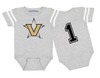 Vanderbilt Commodores Football Jersey Baby Bodysuit
