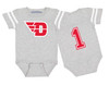 Dayton Flyers Football Jersey Baby Bodysuit