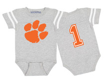 Clemson Tigers Football Jersey Baby Bodysuit