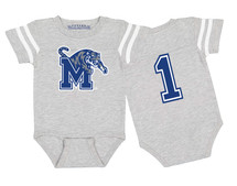 Memphis Tigers Football Jersey Baby Bodysuit