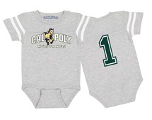 Cal Poly Mustangs Football Jersey Baby Bodysuit