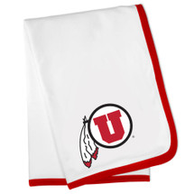 Utah Utes Officially Licensed Baby Receiving Blanket