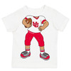 Utah Utes Officially Licensed Heads Up! Football Player Baby/Toddler T-Shirt