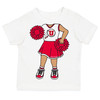 Copy of Utah Utes Officially Licensed Heads Up! Cheerleader Baby/Toddler T-Shirt