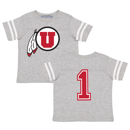 Utah Utes Football Jersey Baby /Toddler T-Shirt 