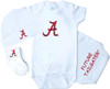Alabama Crimson Tide 3 Piece Baby Gift Set