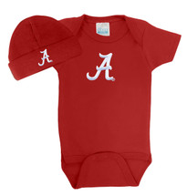 Alabama Crimson Tide Baby Bodysuit and Cap