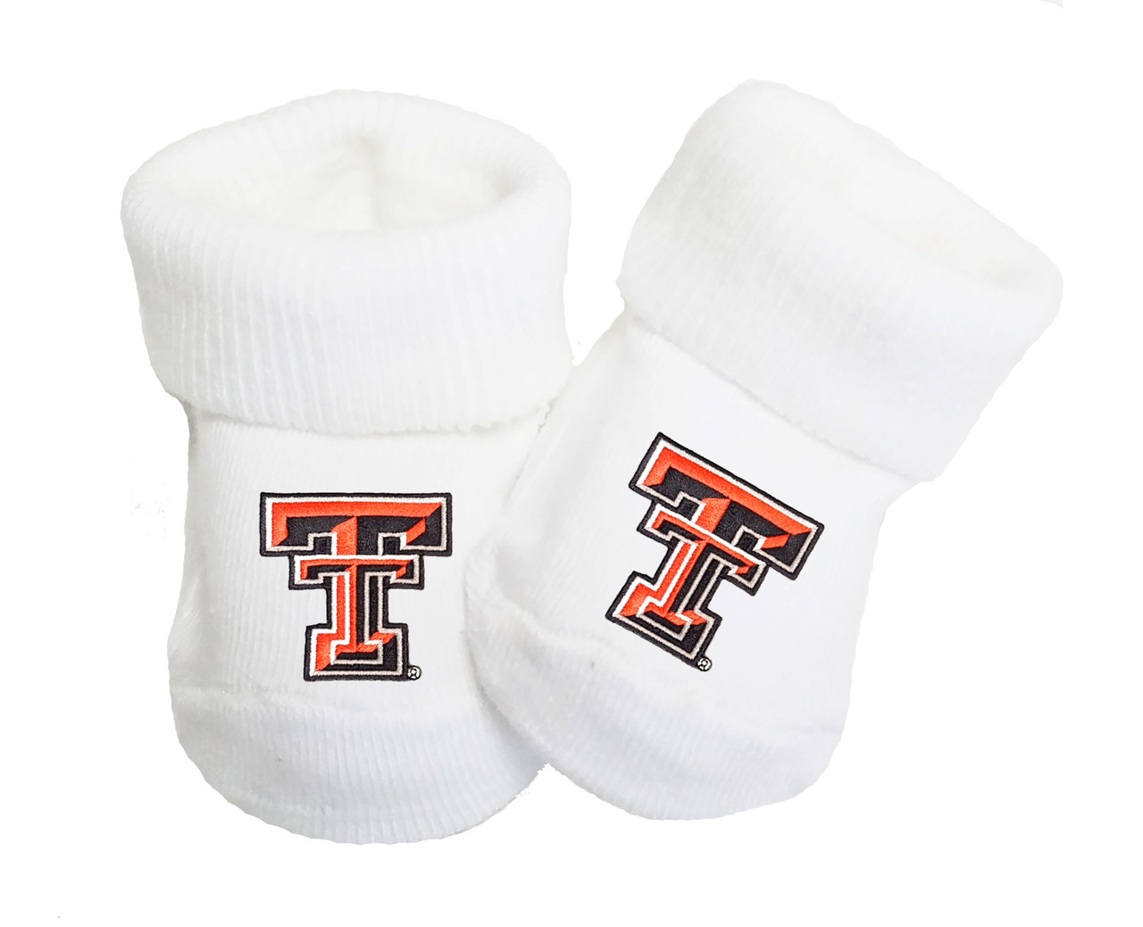 Future Tailgater Texas Tech Red Raiders Baby Toe Booties