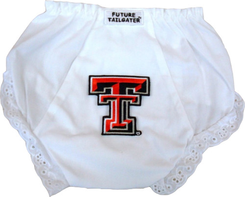 Texas Tech Red Raiders Eyelet Baby Diaper Cover