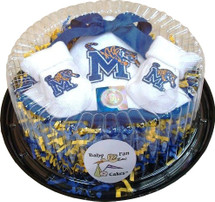 Memphis Tigers Piece of Cake Baby Gift Set