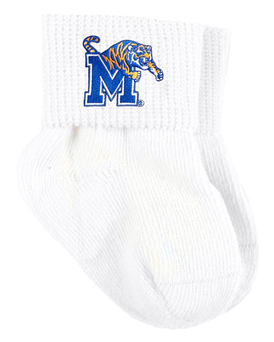 Memphis Tigers Baby Sock Booties