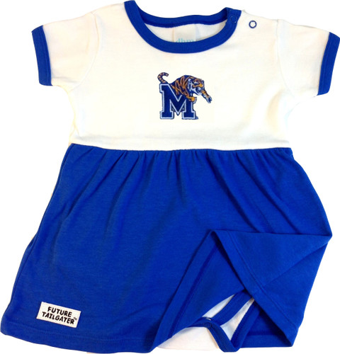 Memphis Tigers Baby Onesie Dress