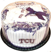 Texas Christian TCU Horned Frogs Baby Fan Cake Clothing Gift Set