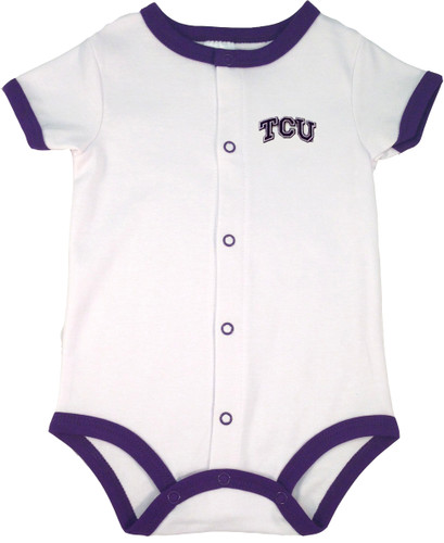 Texas Christian TCU Horned Frogs Baby Romper