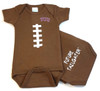 Texas Christian TCU Horned Frogs Future Tailgater Football Baby Onesie