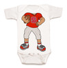 NC State Wolfpack Heads Up! Football Baby Onesie