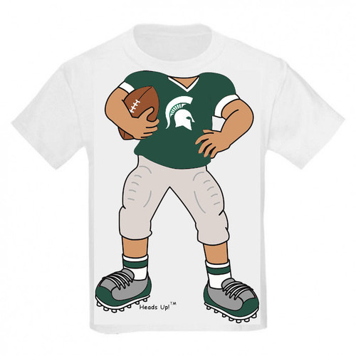 Michigan State Spartans Heads Up! Football Infant/Toddler T-Shirt