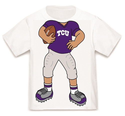Texas Christian TCU Horned Frogs Heads Up! Football Infant/Toddler T-Shirt