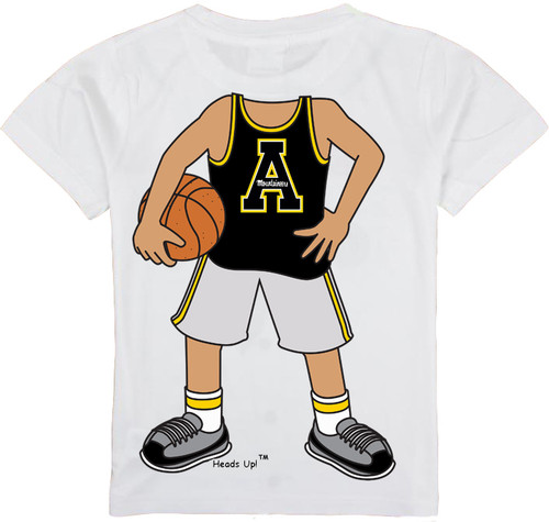 Appalachian State Mountaineers Heads Up! Basketball Infant/Toddler T-Shirt