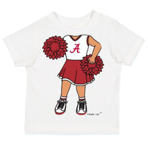 Alabama Crimson Tide Heads Up! Cheerleader Infant/Toddler T-Shirt