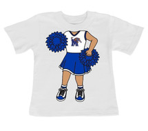 Memphis Tigers Heads Up! Cheerleader Infant/Toddler T-Shirt