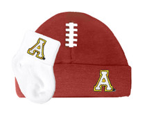 Appalachian State Mountaineers Football Cap and Socks Baby Set